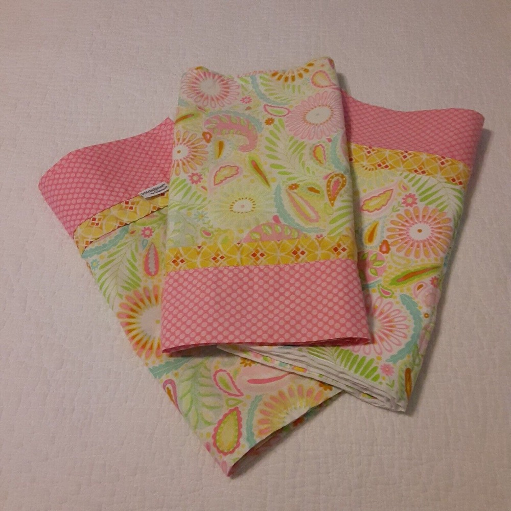 Kidsline by Dena Valence X3 Paisley Floral Polka Dots Cheerful